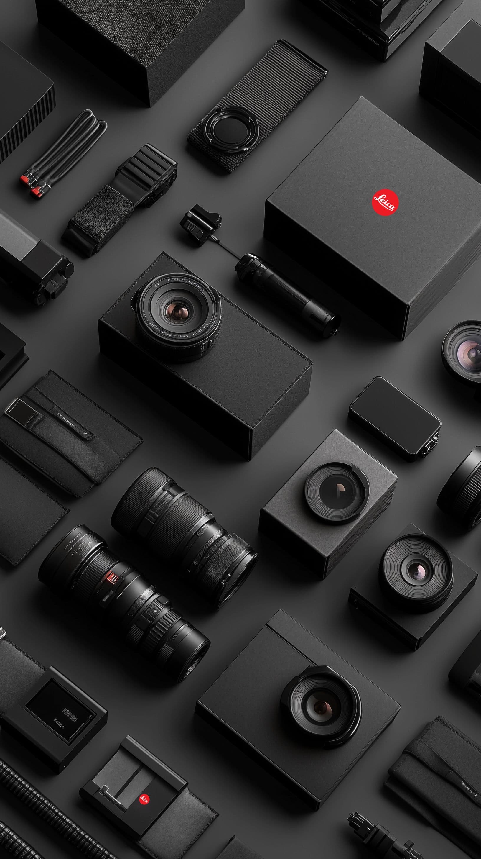 Leica brand and visual design work by Saint-Tran